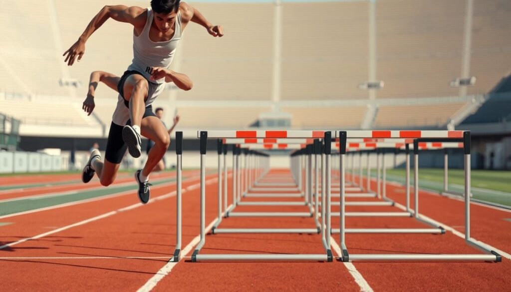 hurdle technique progression
